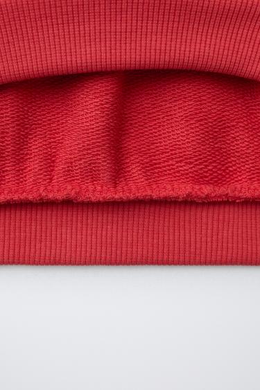 SWEAT BRODÉ ANIMAL - Rouge soutenu de Zara - Image 3