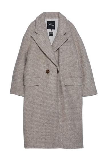 OVERSIZED COAT WITH WOOL