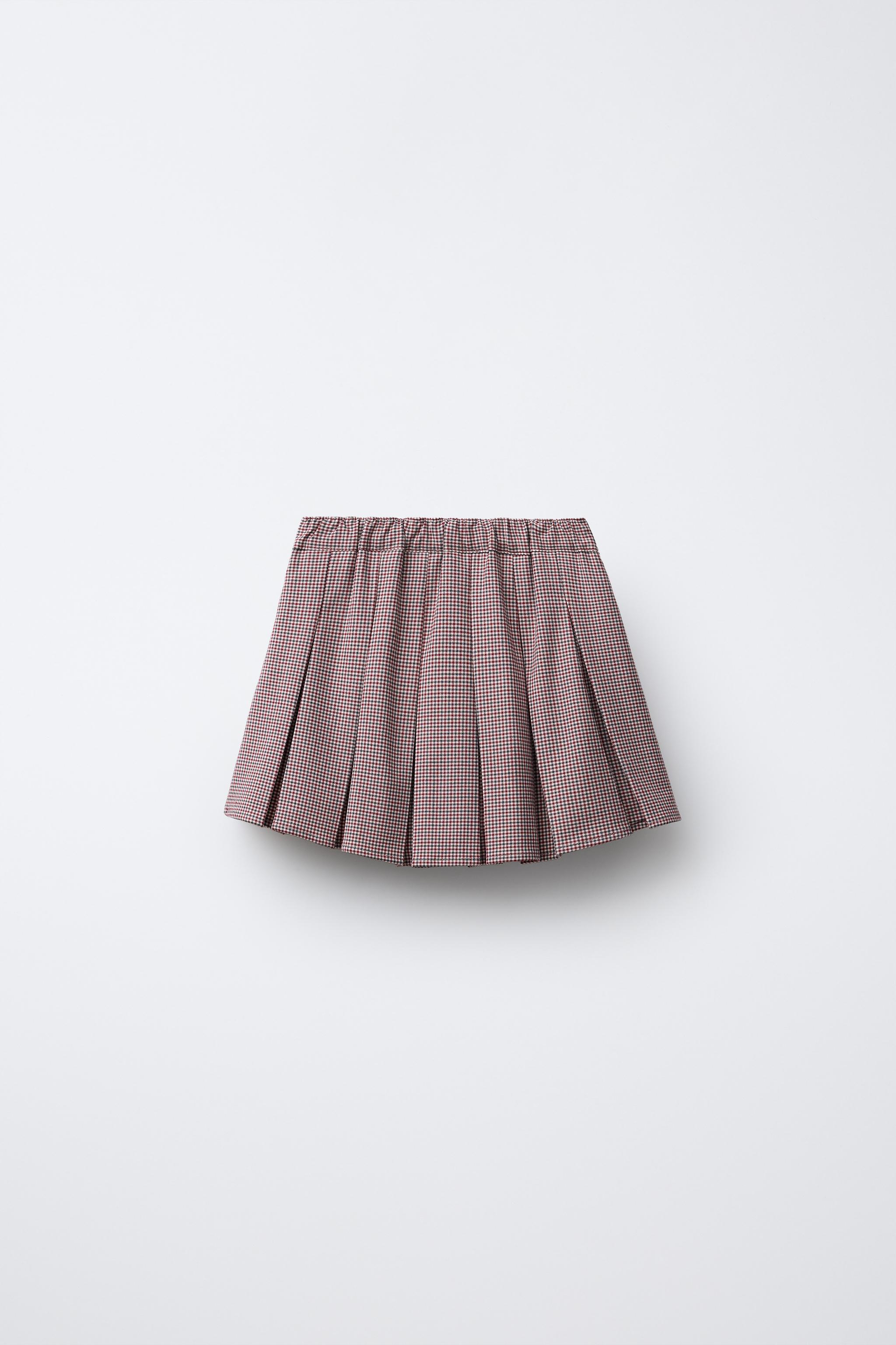 PLAID SKORT