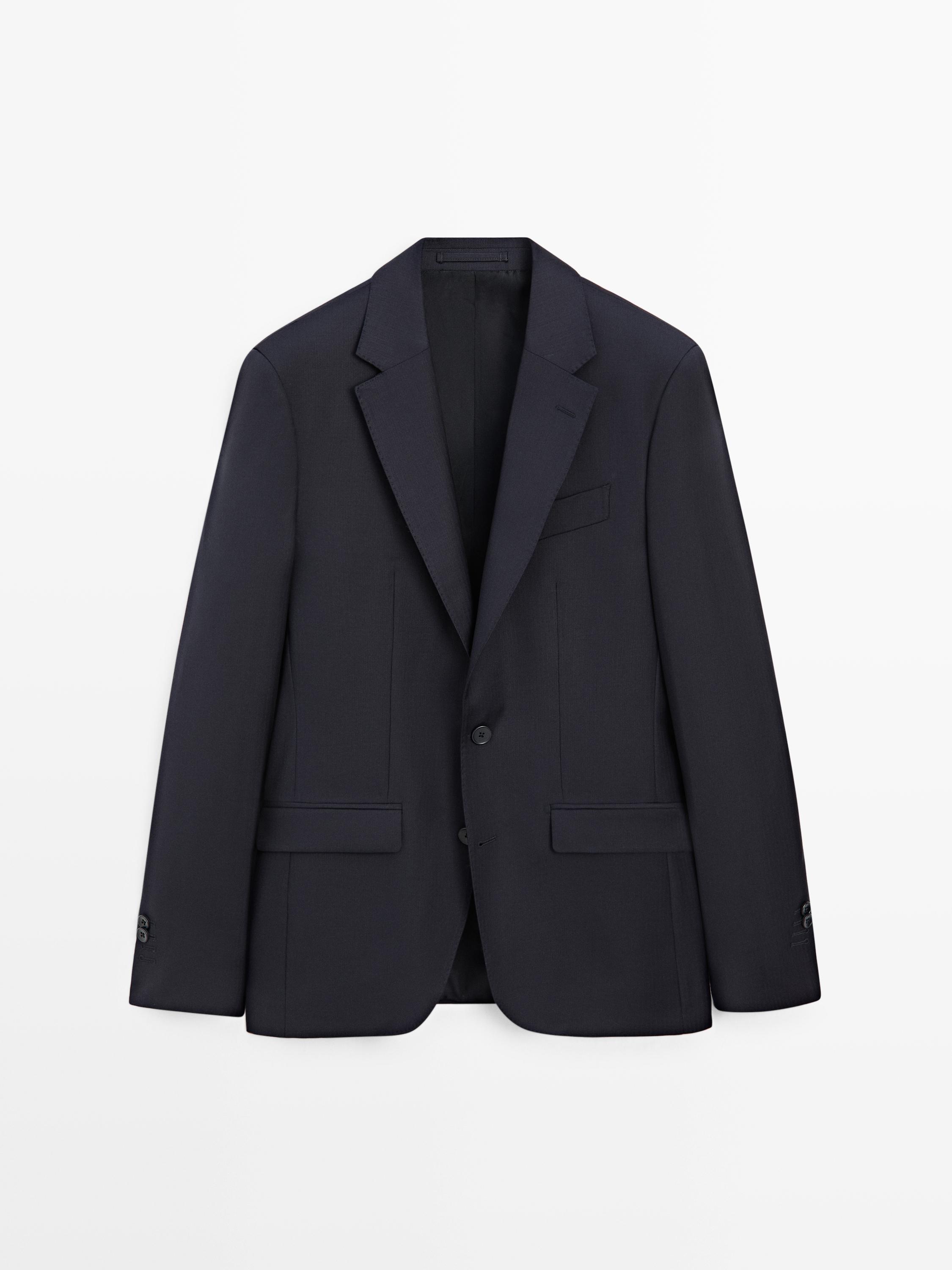 Blazer 100 % laine froide