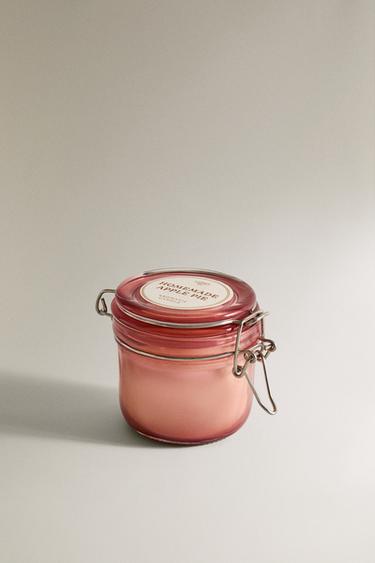 (120 G) BOUGIE PARFUMÉE HOMEMADE APPLE PIE - Grenat de Zara - Image 1