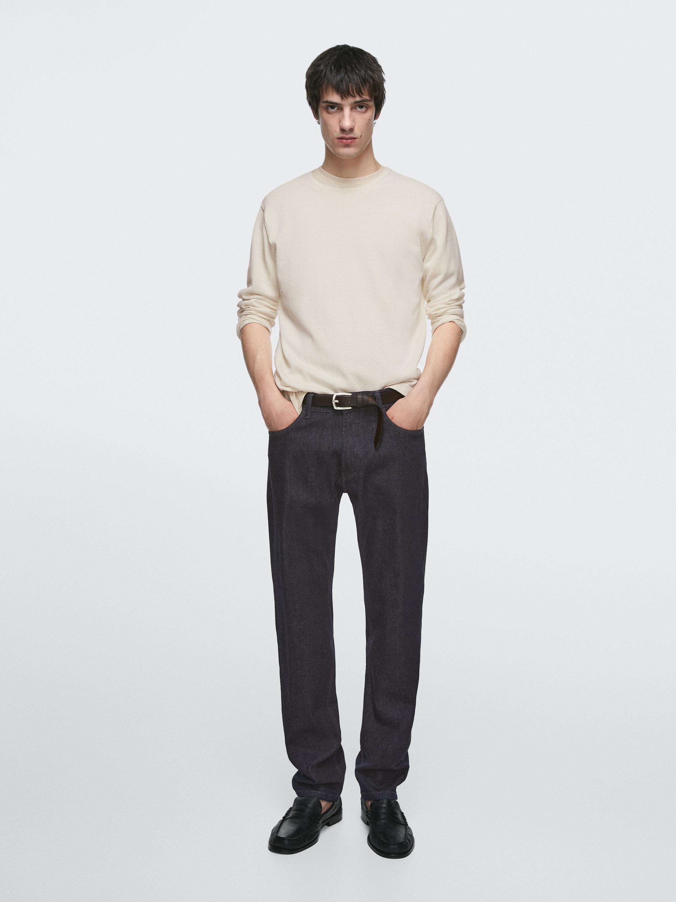 Slim fit jeans — Navy blue