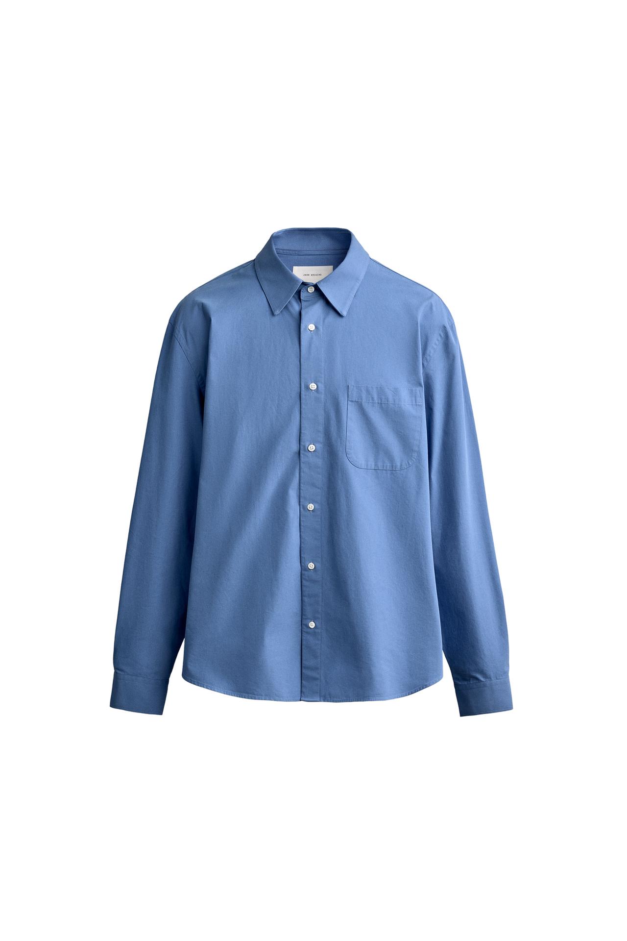 RELAXED FIT POPLIN SHIRT