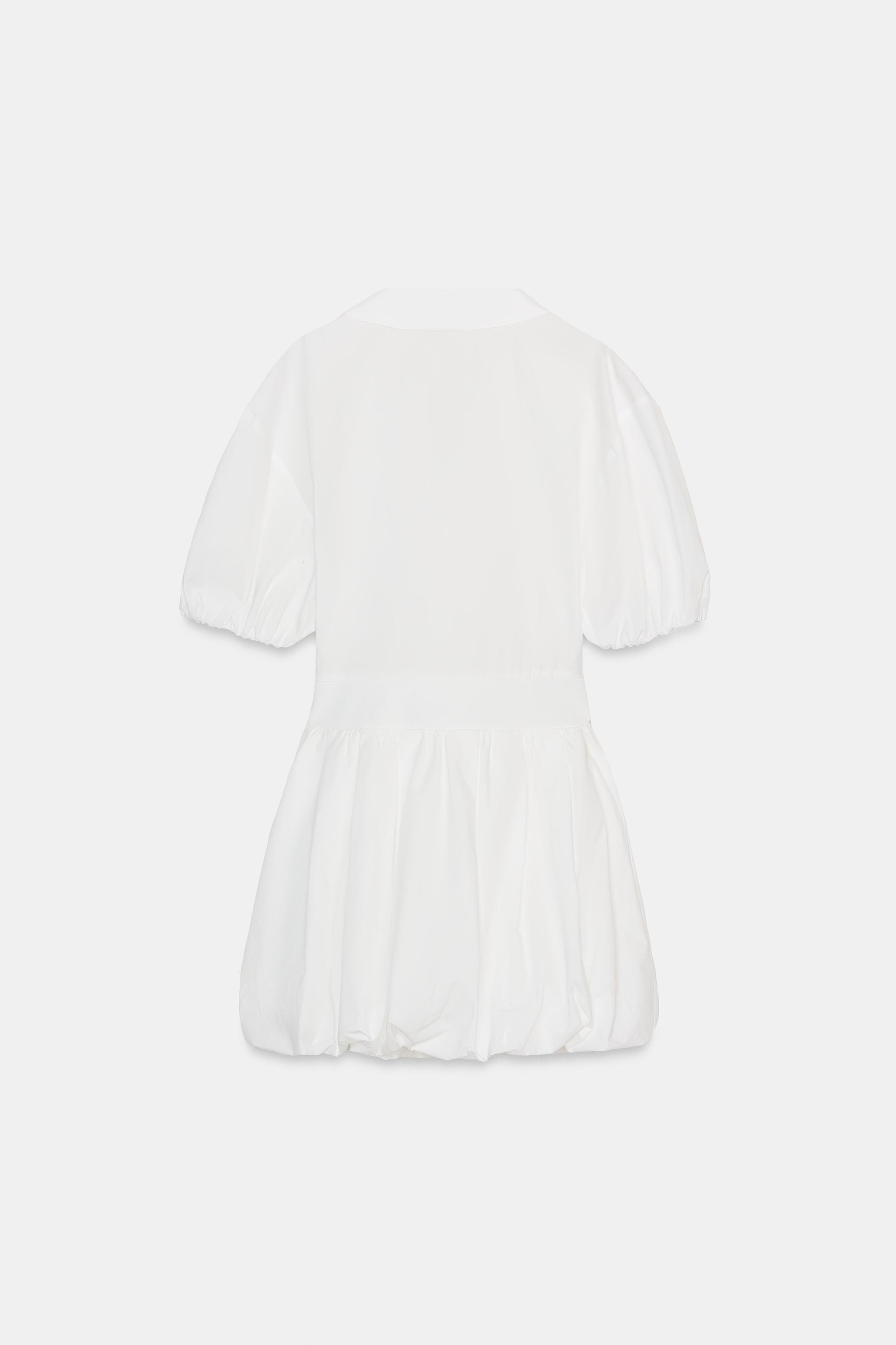 POPLIN MINI DRESS