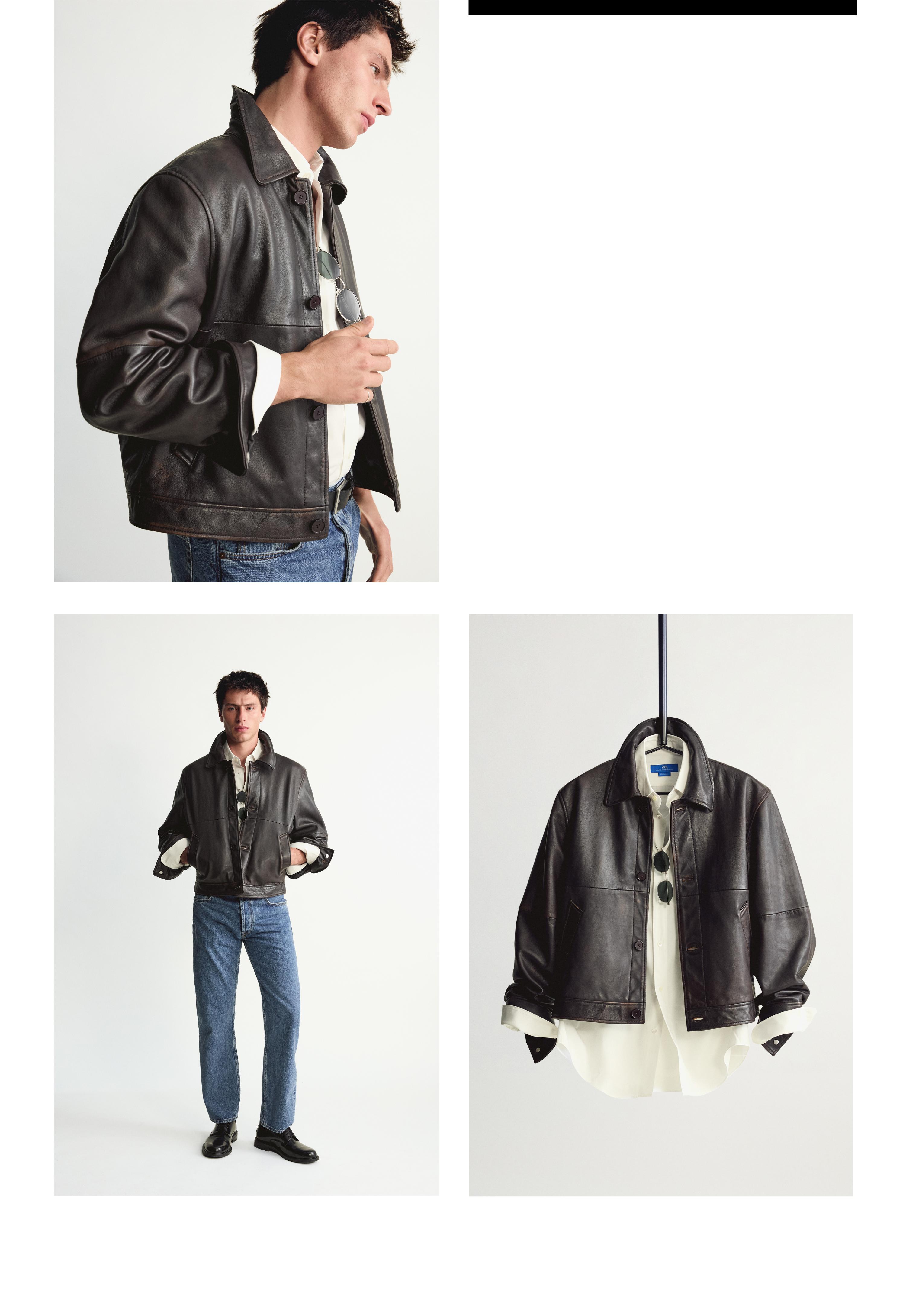 ジャケット・アウター leather jacket 90s archive 90´s Archive Special Edition | ZARA South Africa