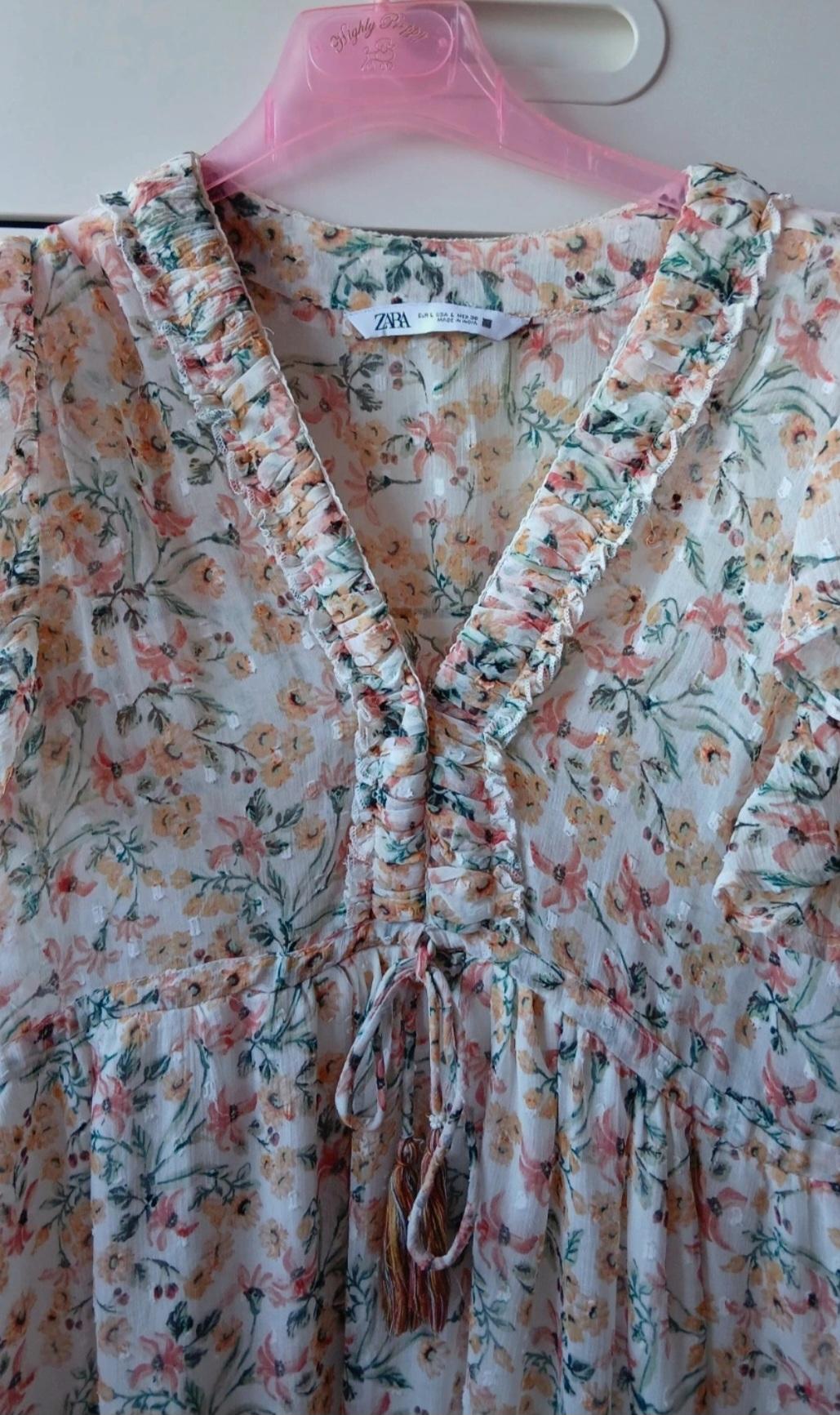 PRINTED MIDI DRESS - Image 2