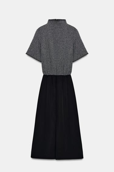 ミディワンピースミディアムグレー0Zaraのミディワンピース - ミディアムグレー - 画像 0