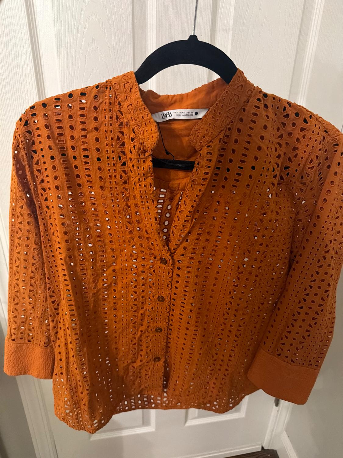 OPENWORK EMBROIDERY SHIRT - Image 2