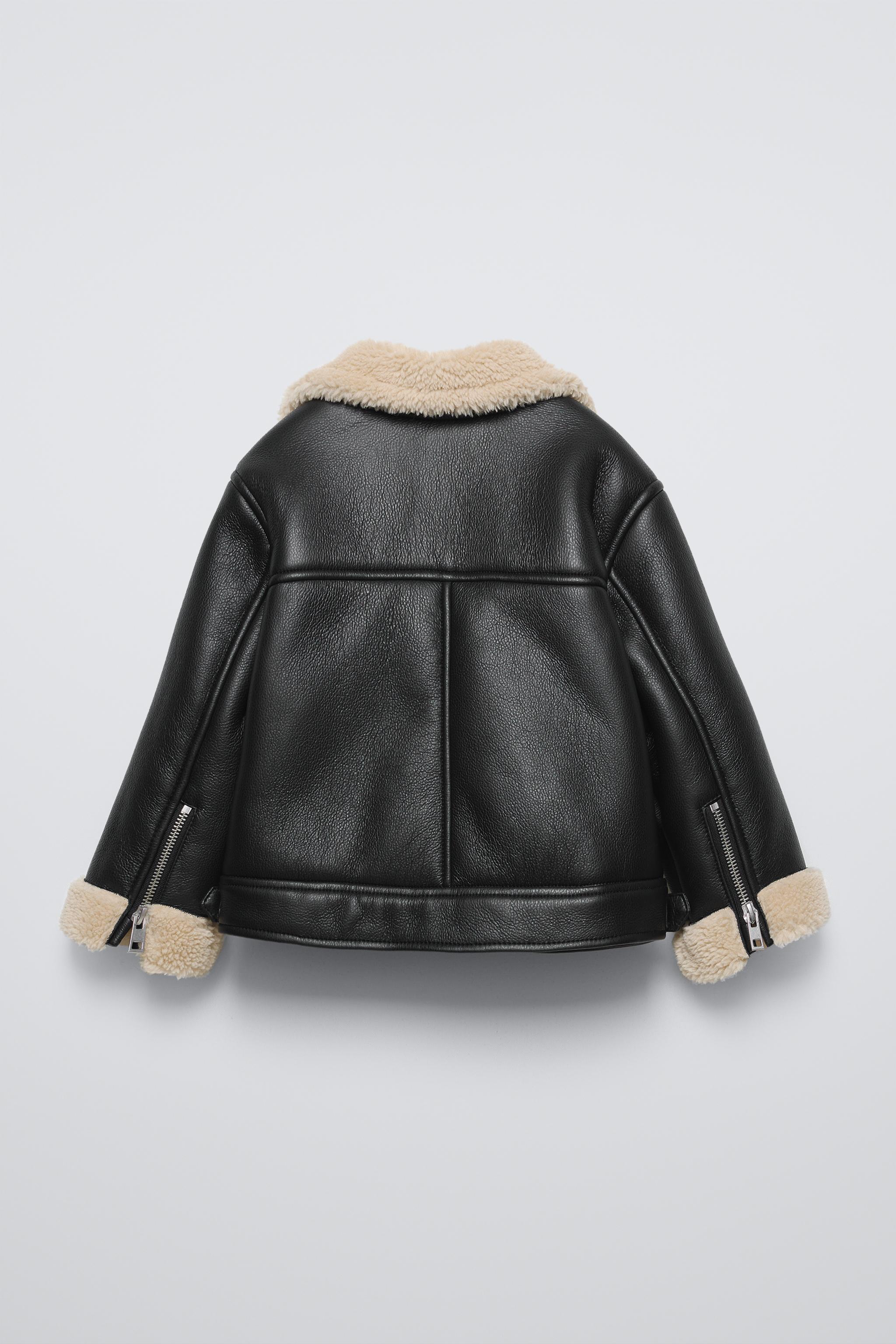 LAST ONE!!! ZARA popular Faux Leather Biker Jacket (M)