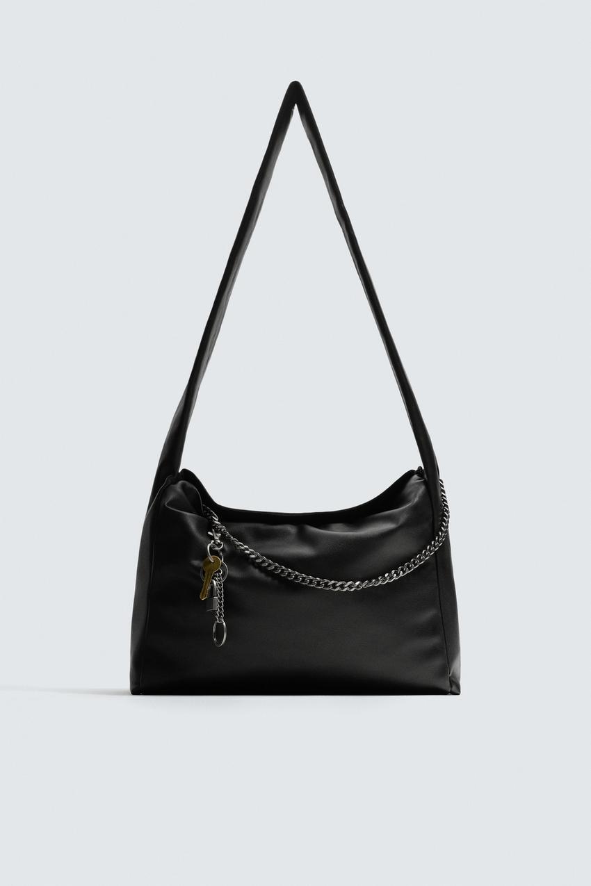 チェーンクロスボディバッグ - ブラック | ZARA Japan / 日本