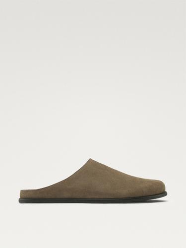 Zueco serraje - Gris Visón de Zara