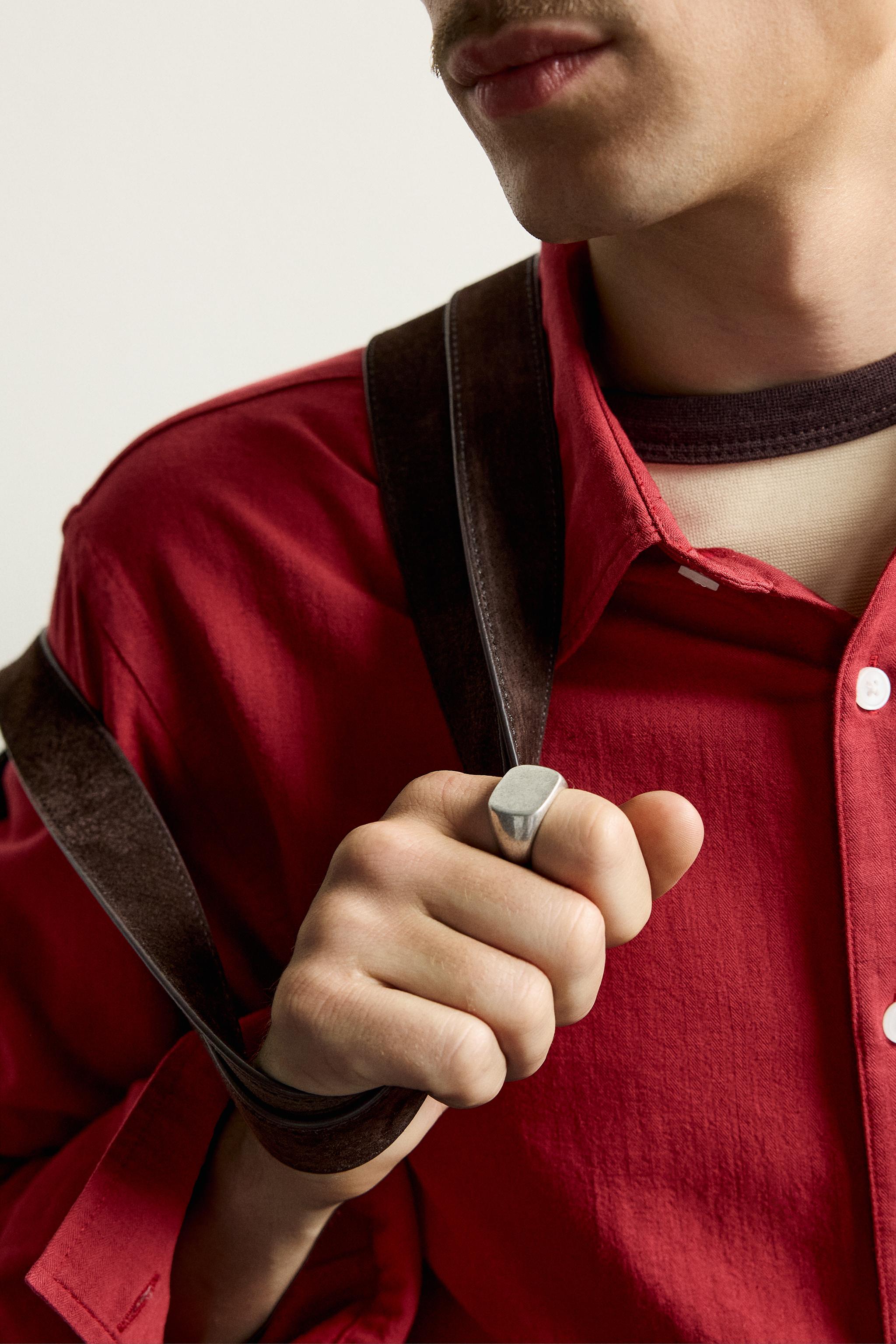 METAL SIGNET RING