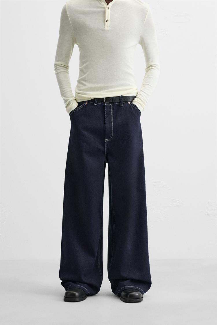 WIDE LEG BAGGY JEANS