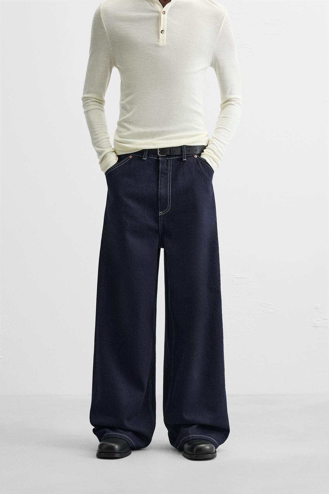 WIDE LEG BAGGY JEANS