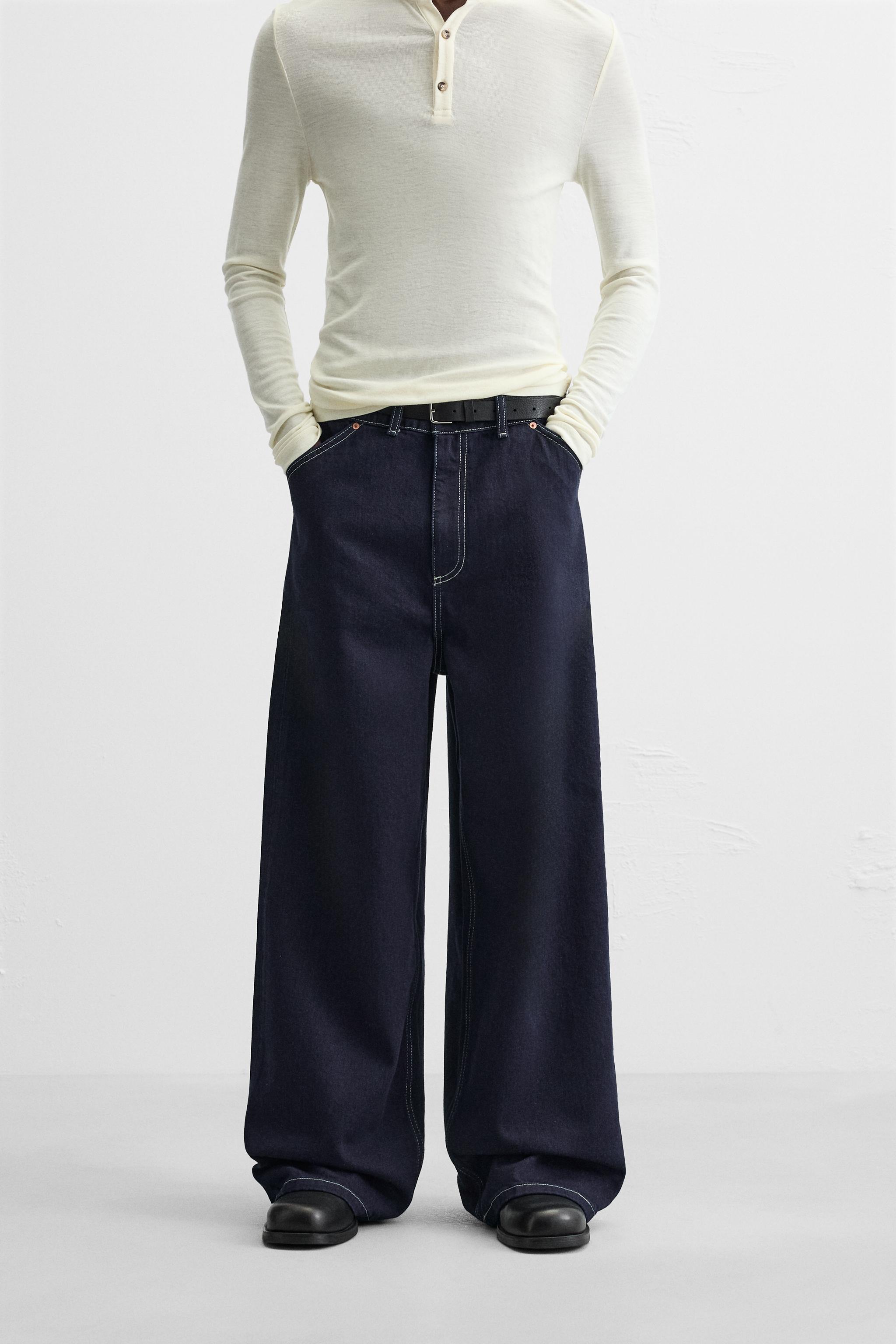 WIDE LEG BAGGY JEANS