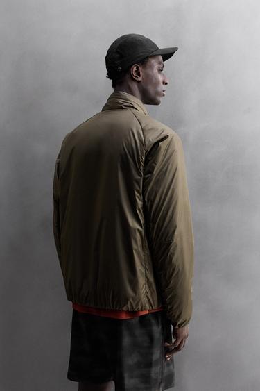 RUNNING PUFFER JACKET 80% DOWN - 20% FEATHER - Dark brown by Zara - Image 2