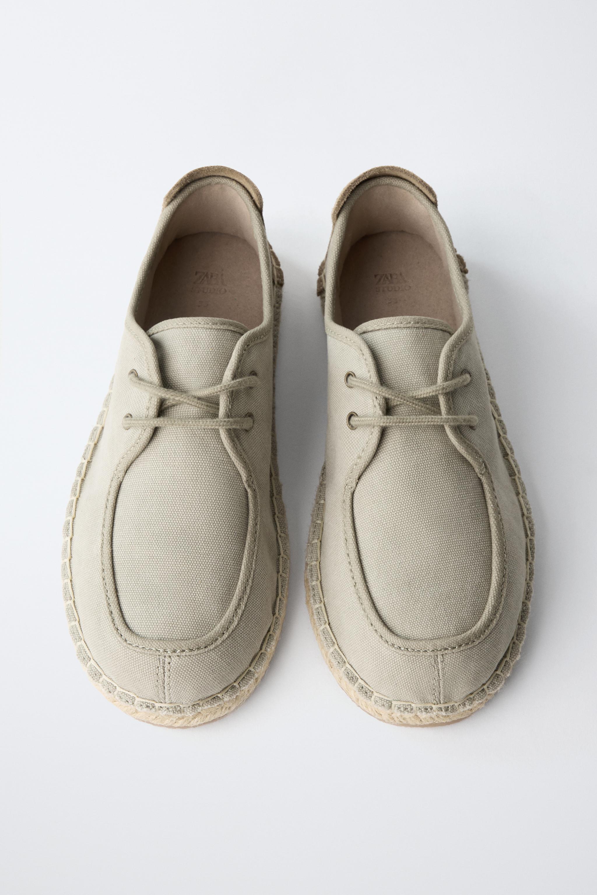LIMITED EDITION LACE-UP ESPADRILLES