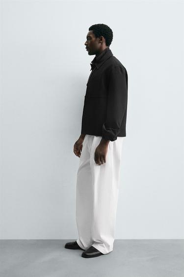 SURCHEMISE COUPE BOXY - Noir de Zara - Image 3