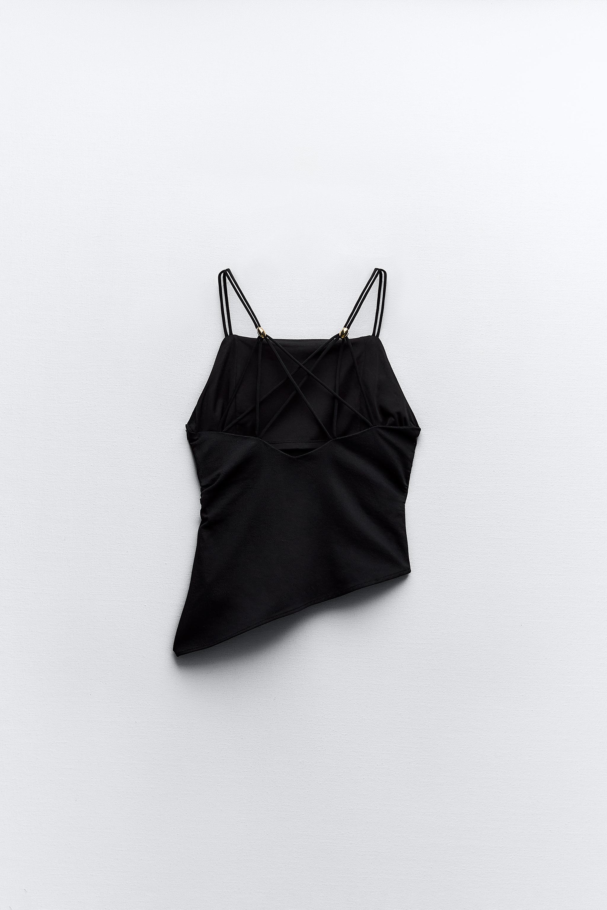 WRAP FRONT TOP - Black