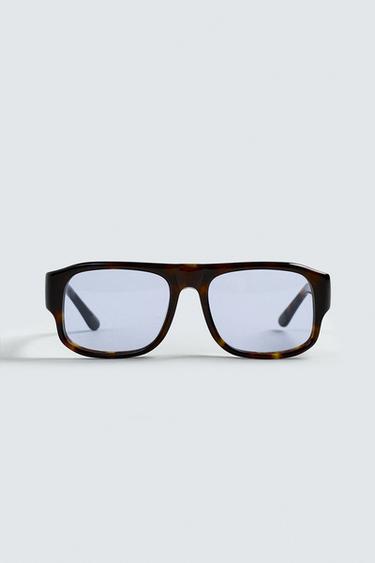 RECTANGULAR SUNGLASSES - Tortoiseshell by Zara