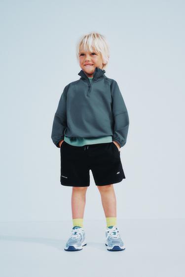 LOGO TECHNICAL SWEATSHIRT - Petrol blue by Zara