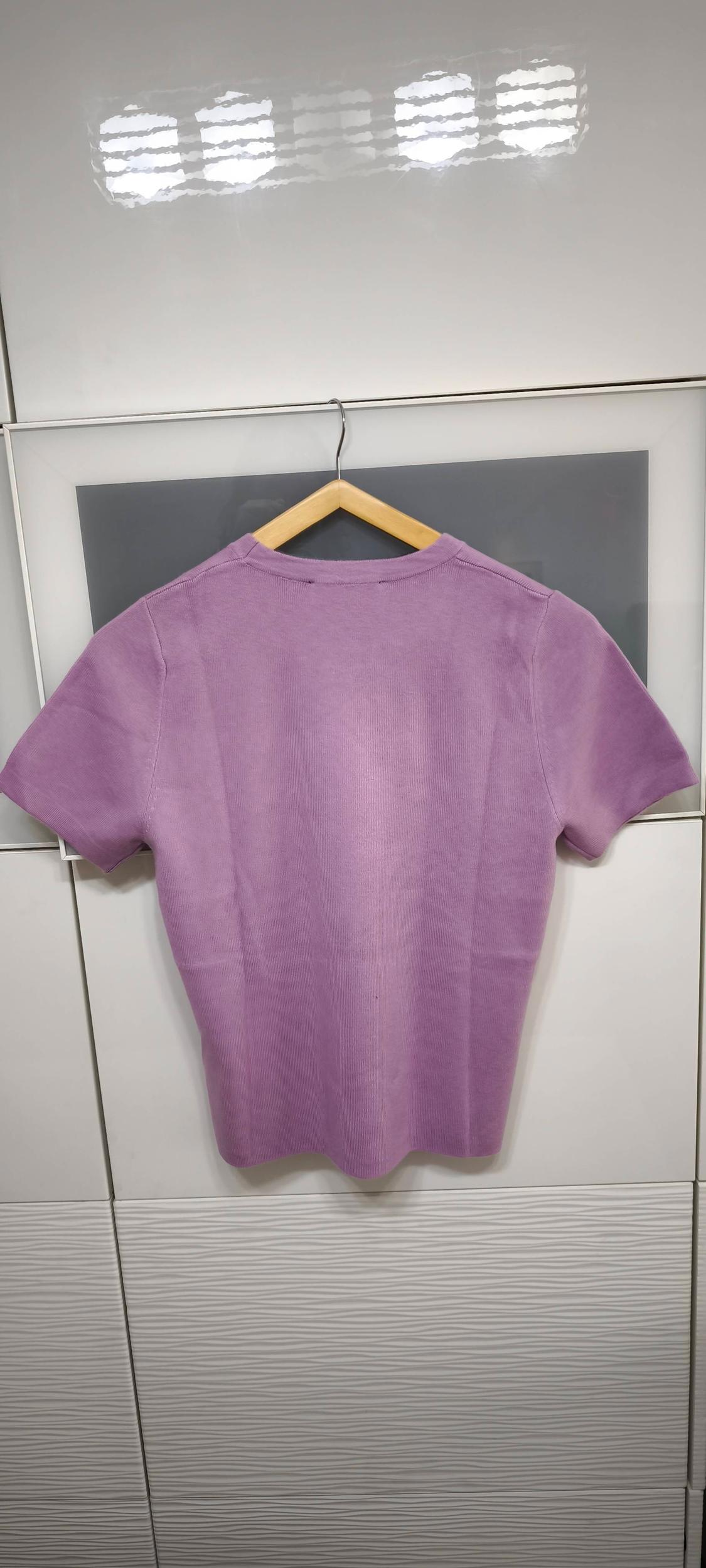 SHORT SLEEVE SOFT-TOUCH KNIT JUMPER - Image 3