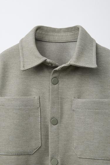 COMFORT SHIRT - Green by Zara - Image 2