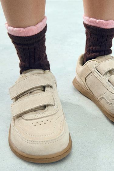 PACK OF TWO DOUBLE-EFFECT LONG SOCKS - Multicoloured by Zara