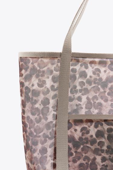 ANIMAL PRINT MAXI SHOPPER BAG - Leopard by Zara - Image 2