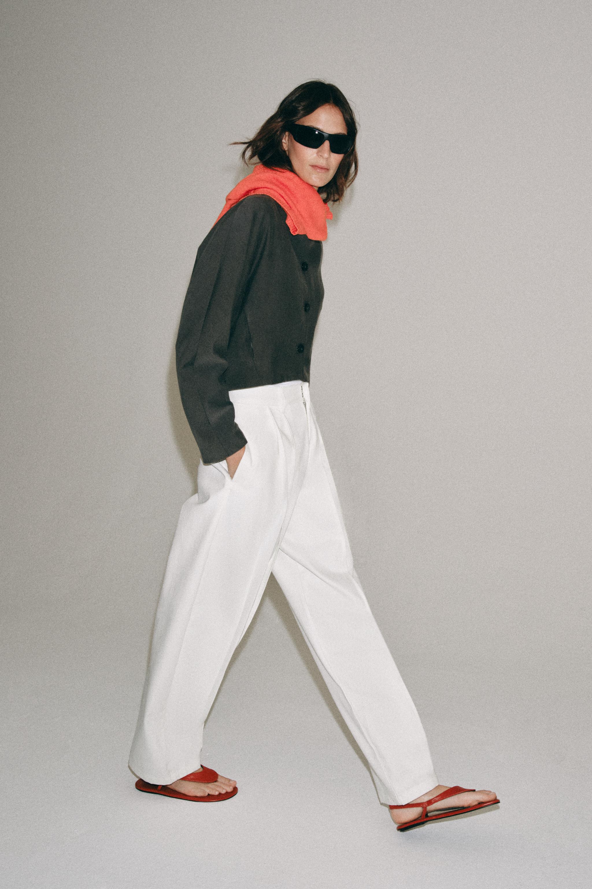 ZW COLLECTION CROPPED JACKET