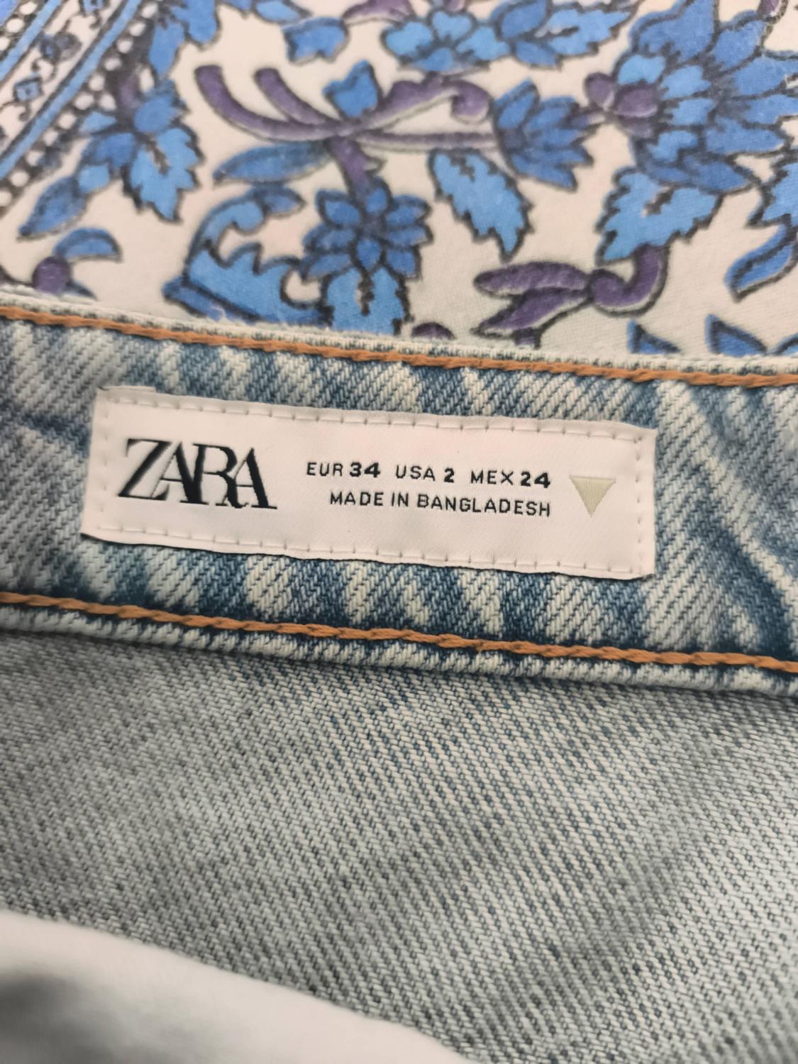 TRF MID-RISE DENIM BERMUDA SHORTS - Image 3