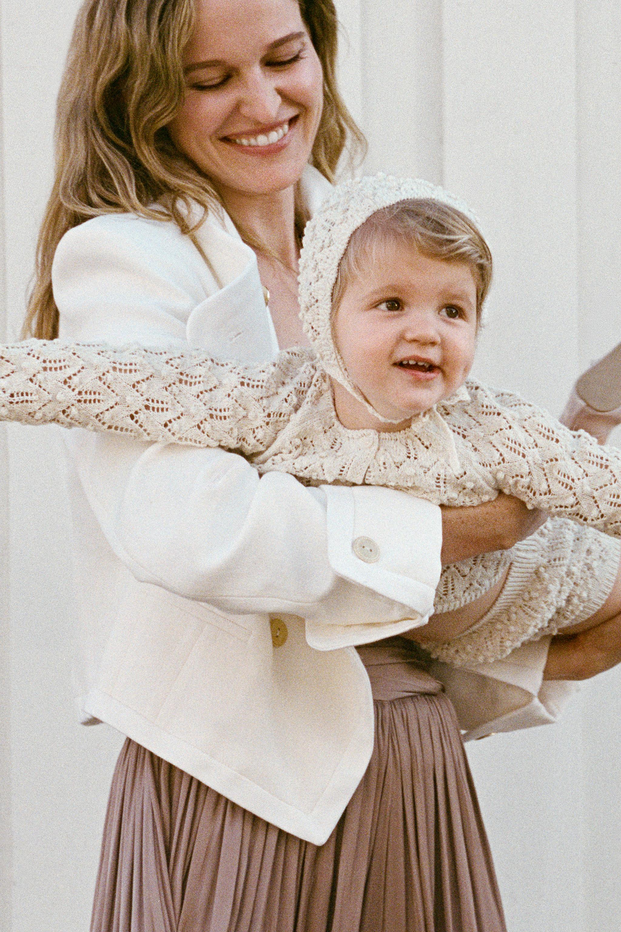 GILET EN MAILLE AVEC LIN