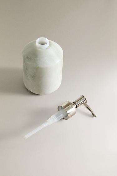 MARBLE SOAP DISPENSER - Greens by Zara - Image 3