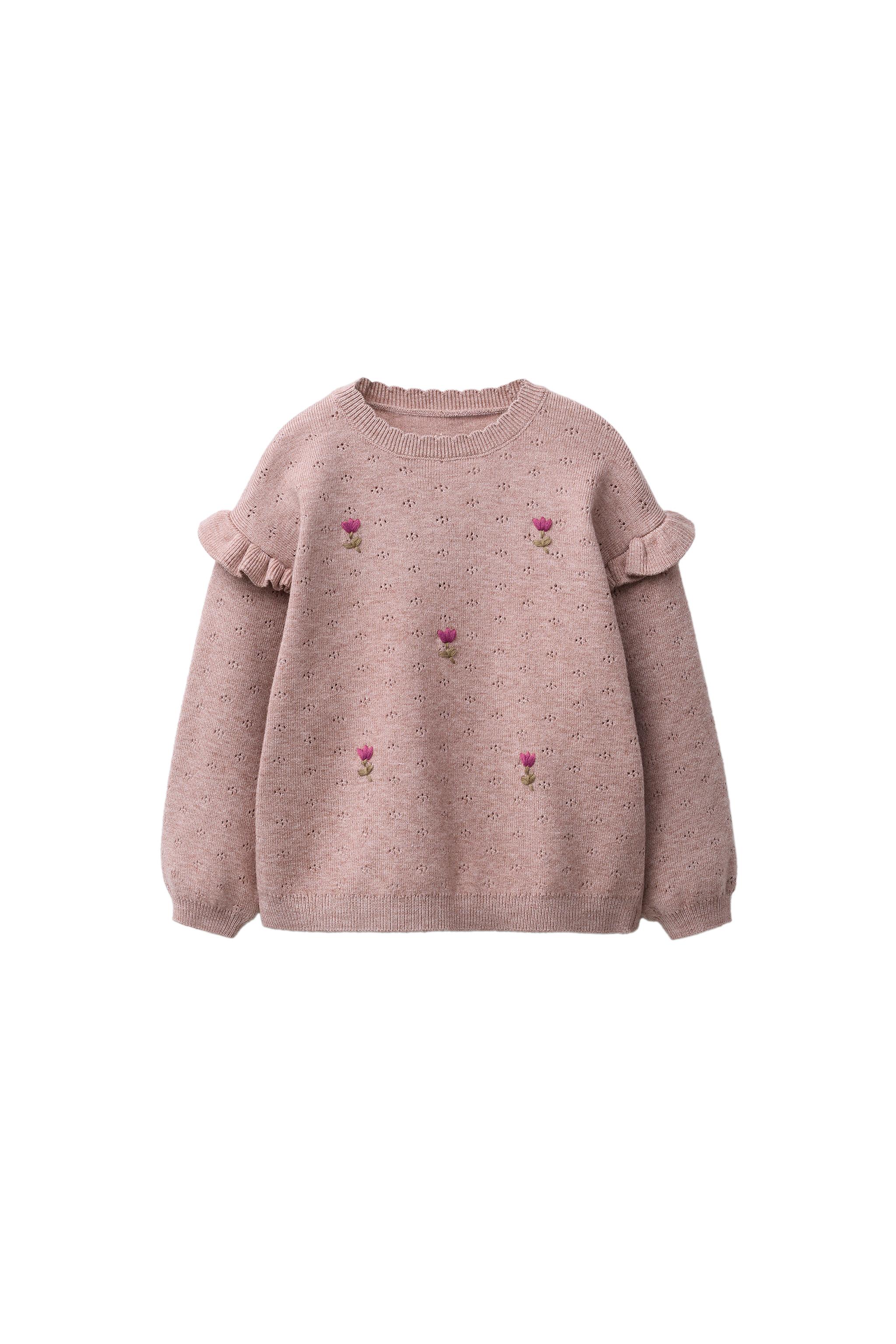 ジャケット・アウター Fabric Embroidered Jumper / White Musk 05536565625-f1.jpg?ts=