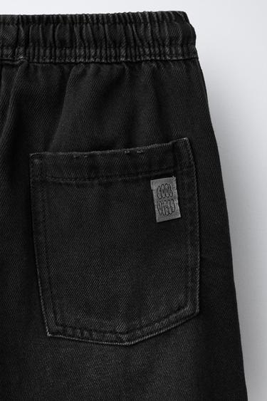 JEAN BAGGY ÉTIQUETTE - Gris anthracite de Zara - Image 3