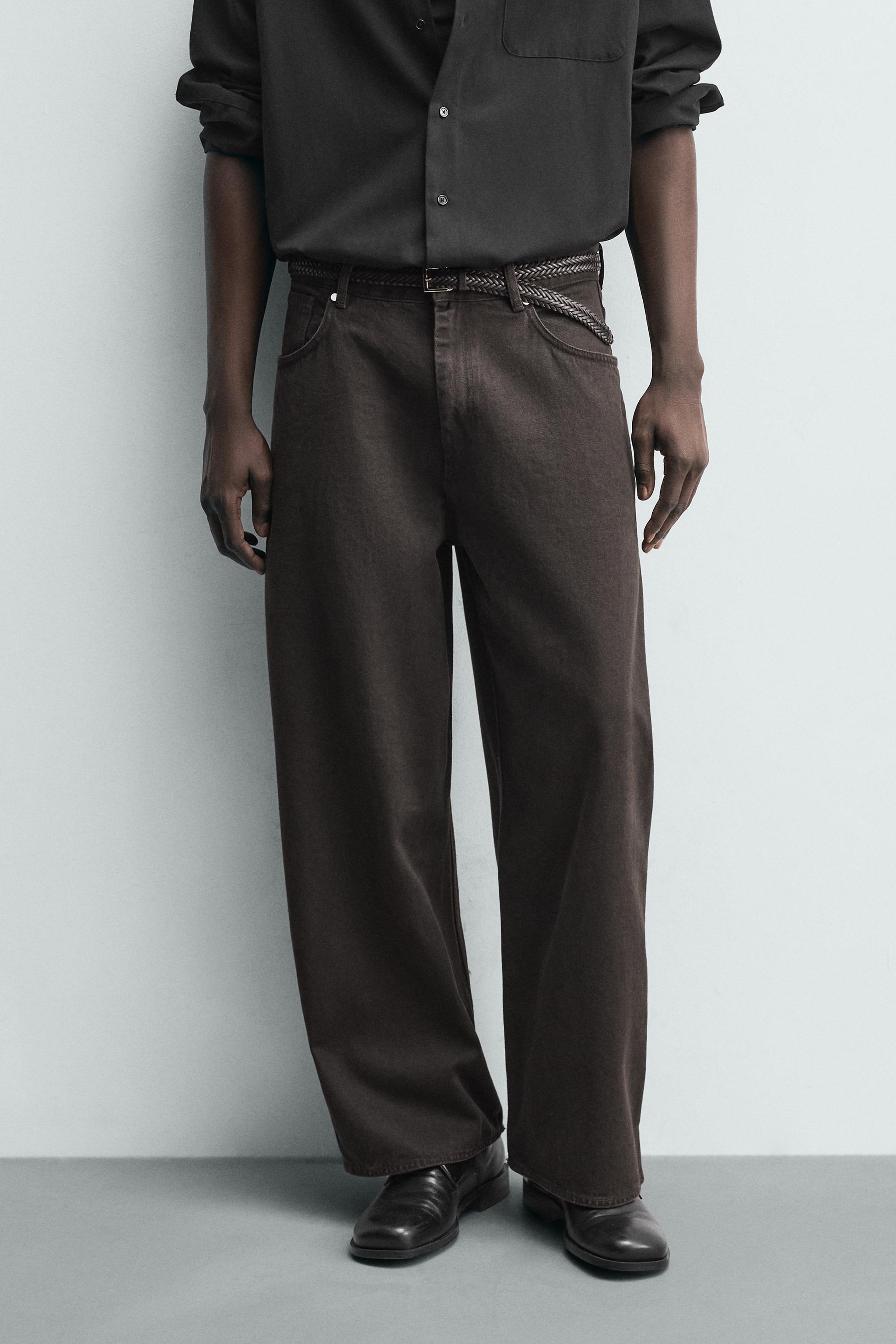 ワイドレッグパンツ – メンズ | ZARA 日本