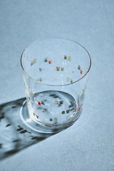 TRANSFER GLASS TUMBLER - Blue by Zara - Image 5