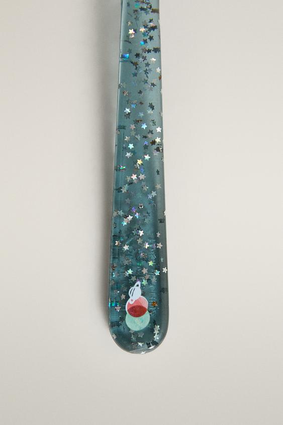 FOURCHETTE ENFANT PAILLETTES ÉTOILES TRITAN™ - Bleu de Zara - Image 3