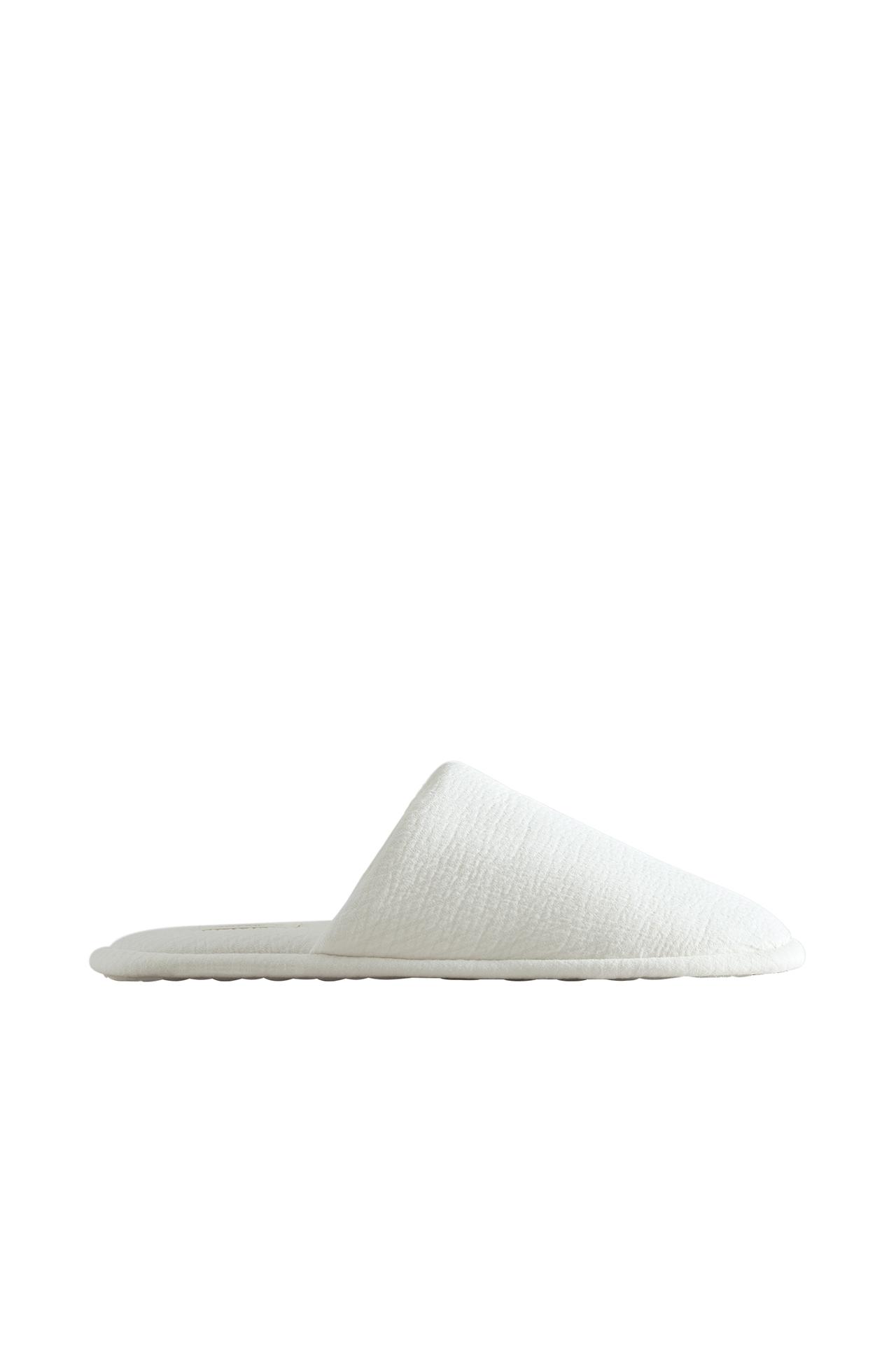 COTTON MULE SLIPPERS