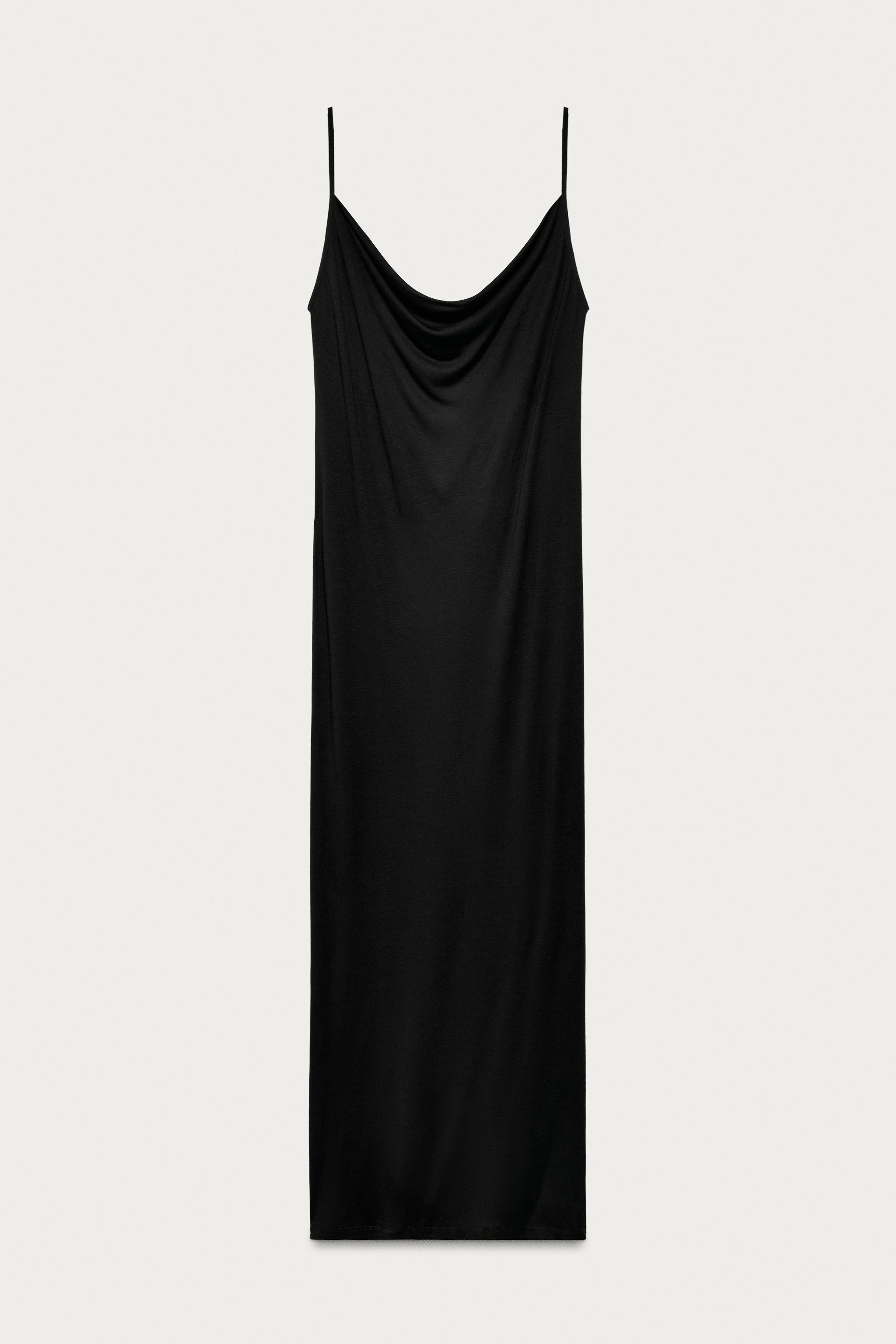 Женские платья Zara LONG DRAPED DRESS MARISA BERENSON X
