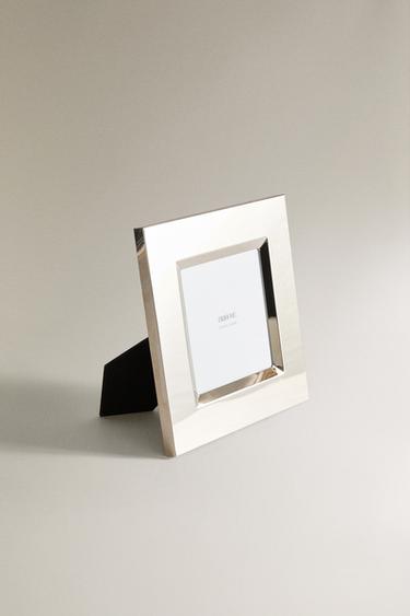 SILVER METAL PHOTO FRAME - P by Zara - Image 1