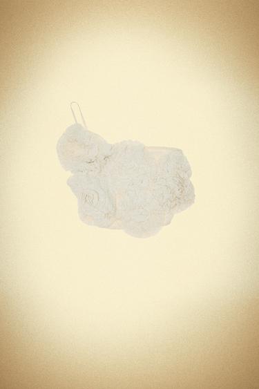 TOP CROP FLORES RELIEVE - Crudo de Zara