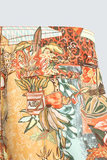 STREET PRINT MEDIUM SWIM SHORTS - various by Zara - Image 9