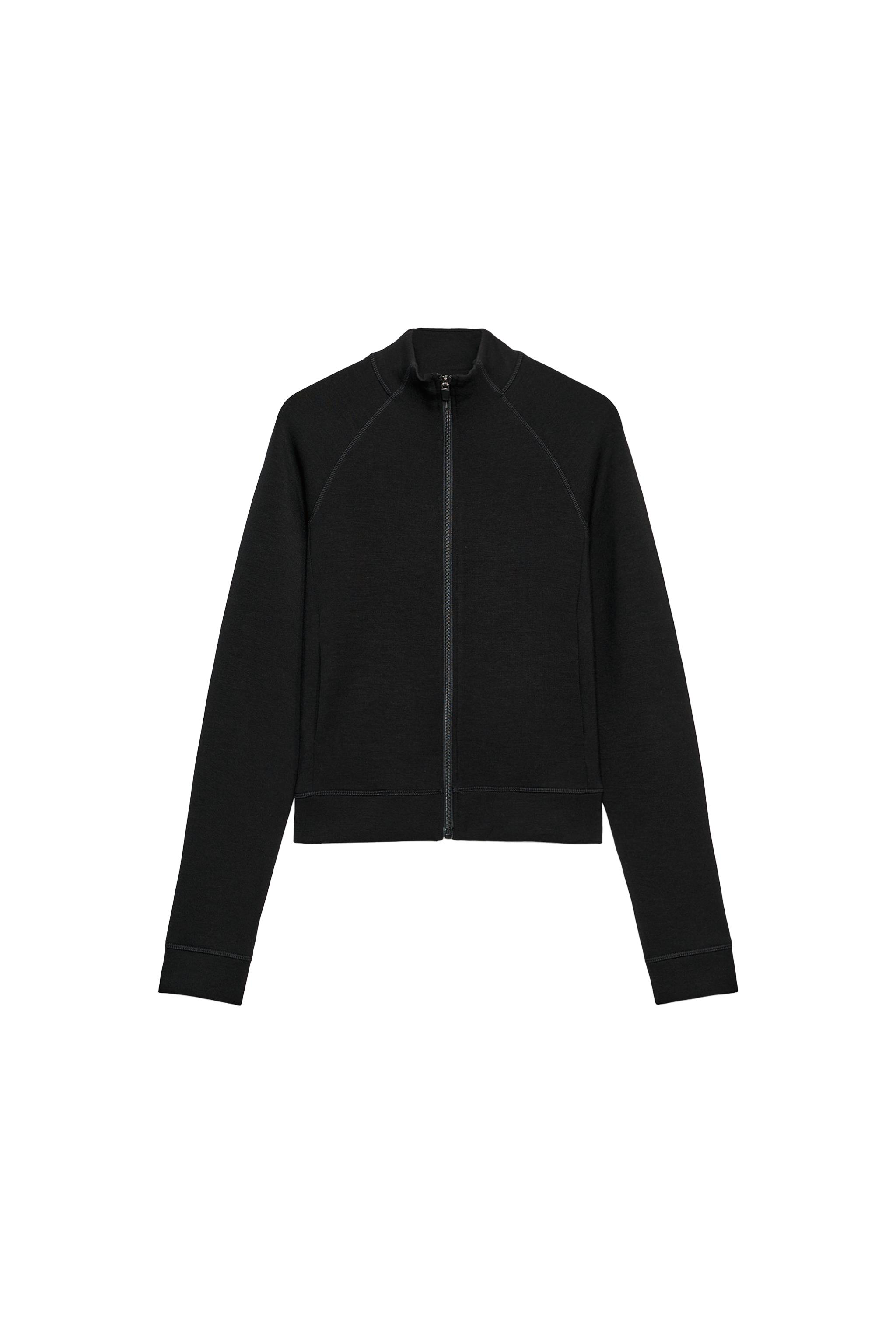 CHAQUETA ENTALLADA CREMALLERA