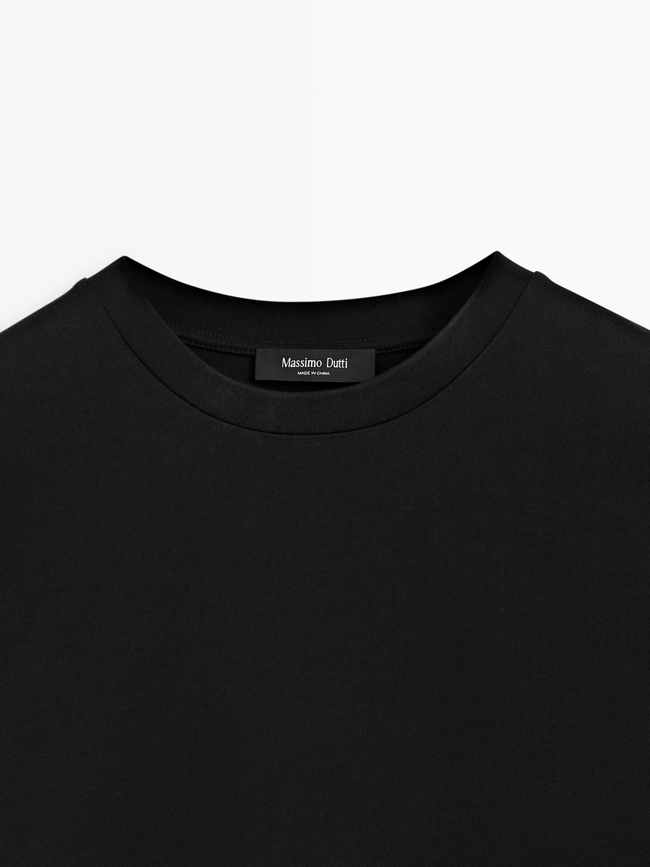 Short sleeve T-shirt with lace detail