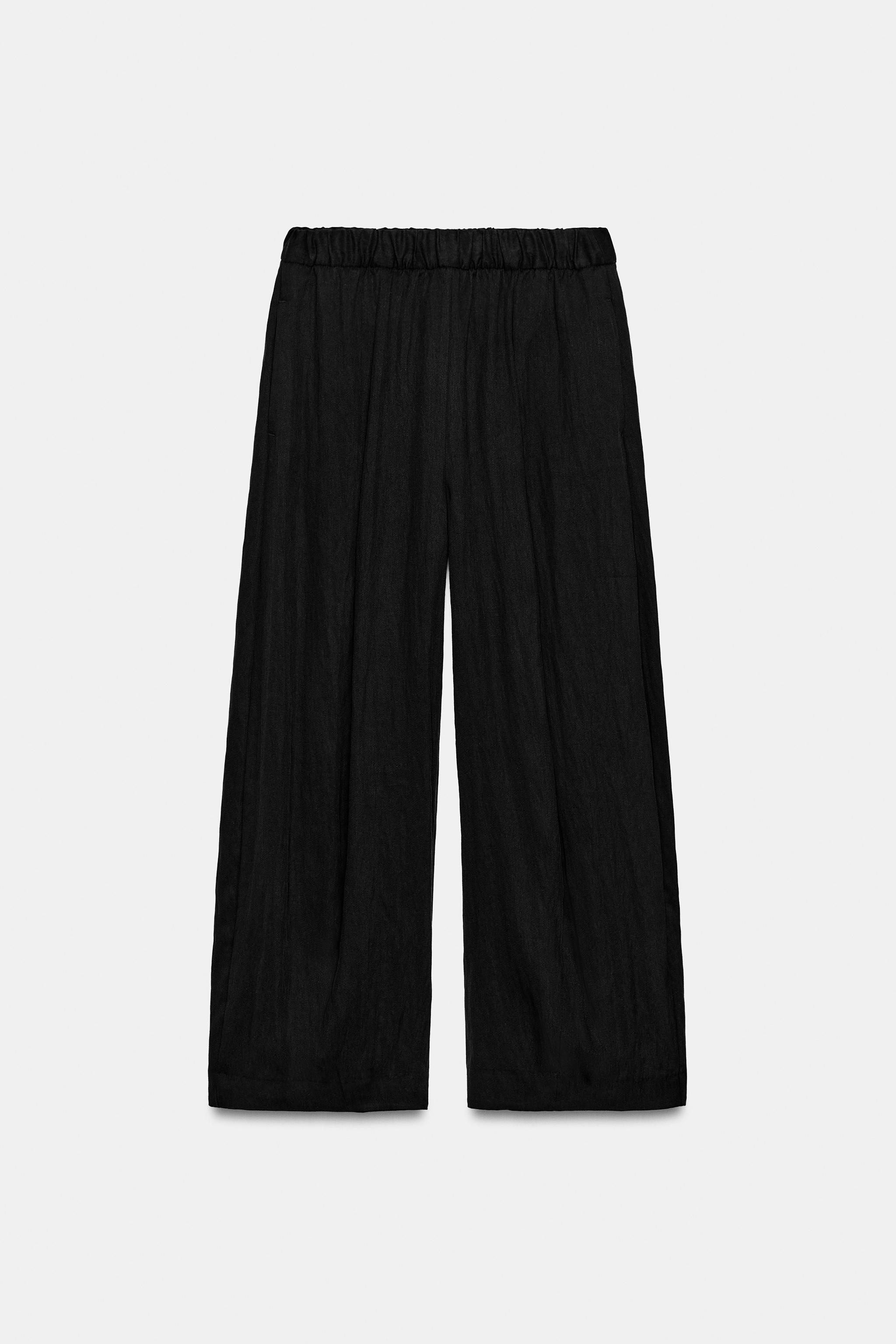 Женские брюки Zara ZW COLLECTION BARREL PANTS — фото 5