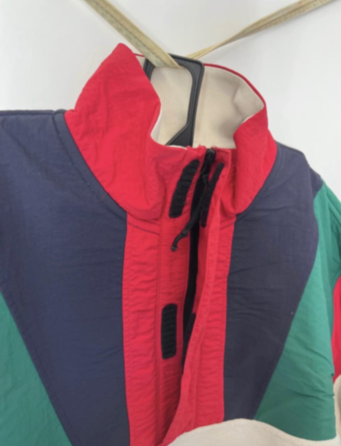 COLOUR BLOCK FLEECE SWEATSHIRT - Image 4