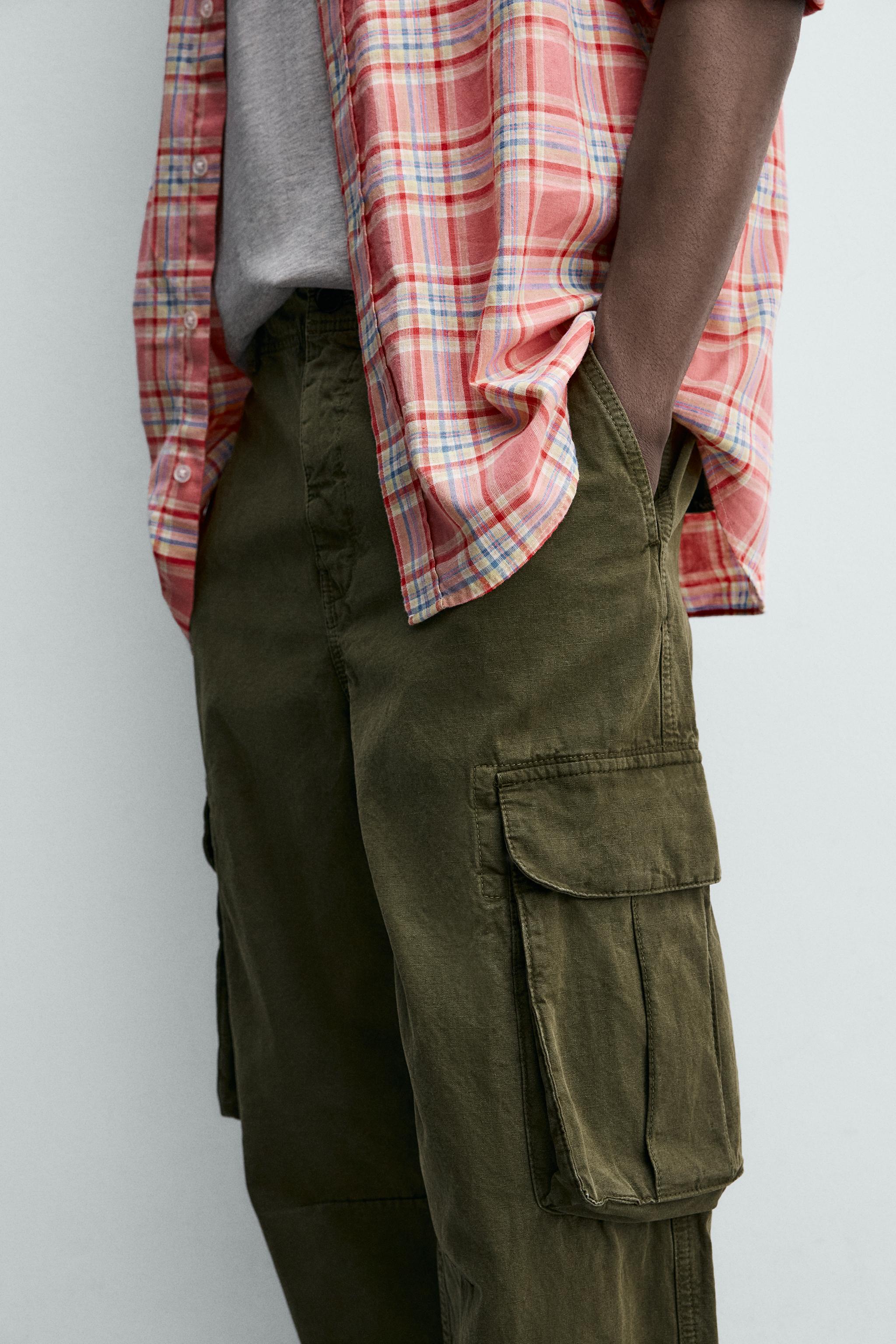 RELAXED FIT CARGO PANTS