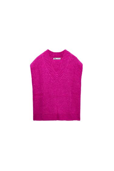 PURL KNIT GILET