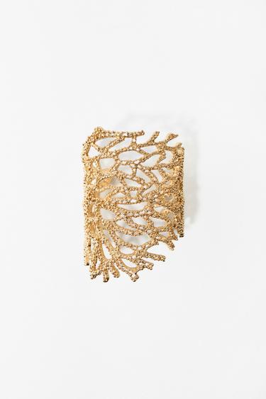 Zara CORAL RIGID BRACELET - Golden